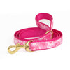 Up Country Pink Camo Cast Brass Dog Leash