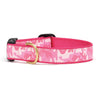 Up Country Pink Camo Cast Brass Dog Collar