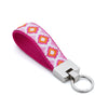 Up Country Pink Crush Cast Brass Key Ring