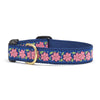 Up Country Pink Garden Cast Brass Dog Collar
