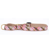 Up Country Pink Plaid Cast Brass Martingale Collar