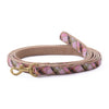 Up Country Pink Plaid Small Breed Dog Leash Made in USA