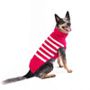 Chilly Dog Katie Stripe Alpaca Wool Dog Sweater