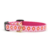 Up Country Pink Crush Small Breed Dog Collar Made in USA