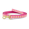 Up Country Pink Crush Small Breed Dog Leash Made in USA