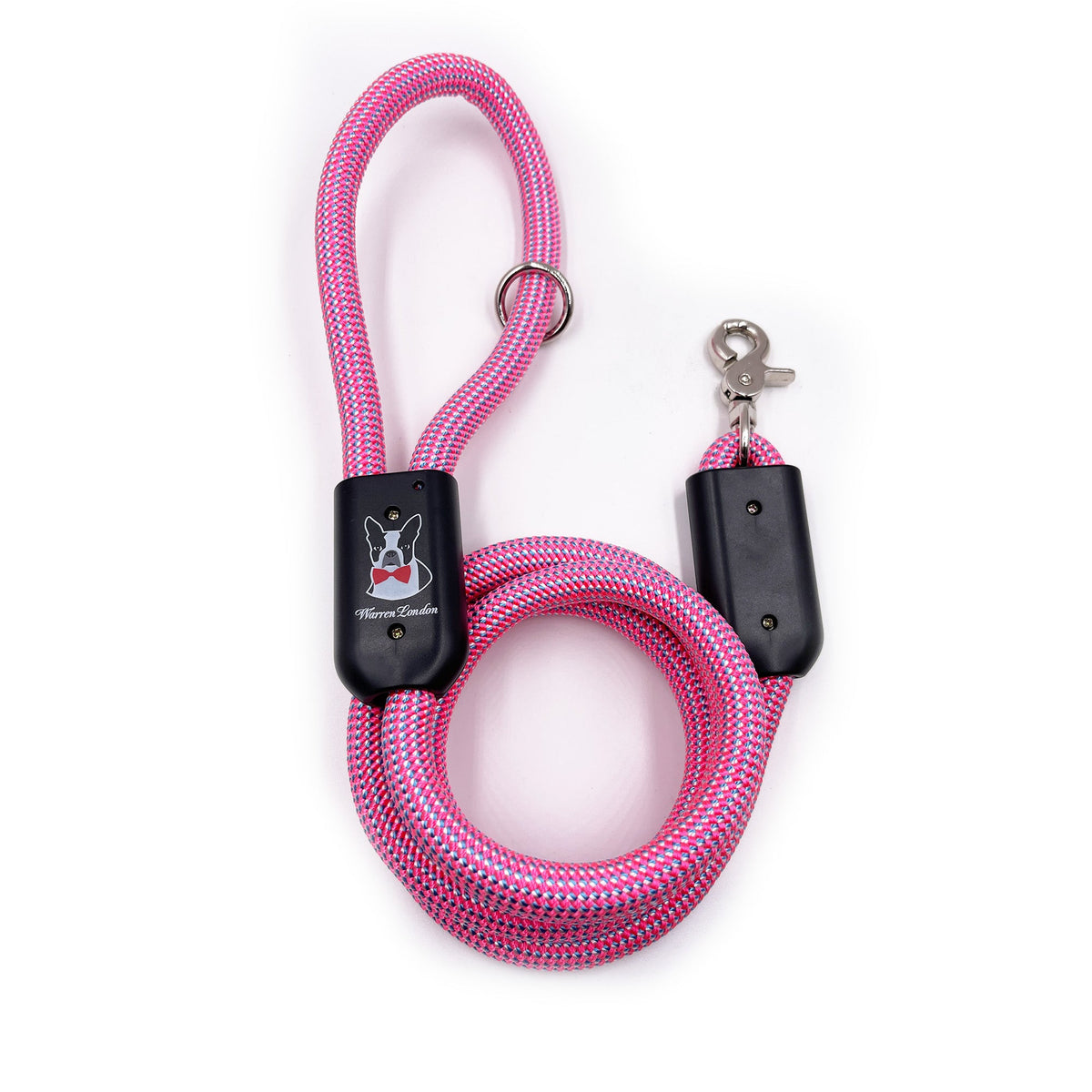 Rope Leash - Rainbow Reflective | HT Animal Supply