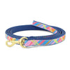 Up Country Pink Madras Small Breed Dog Leash Made in USA