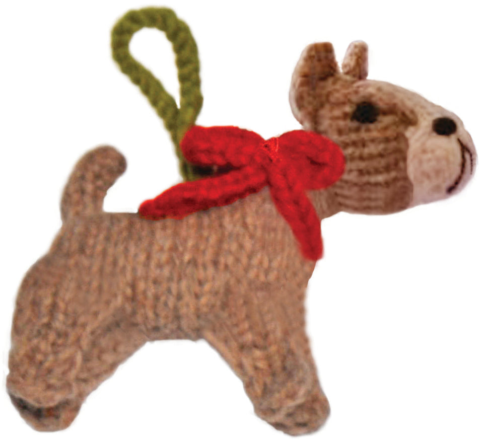 Chilly Dog Pitbull Wool Ornament