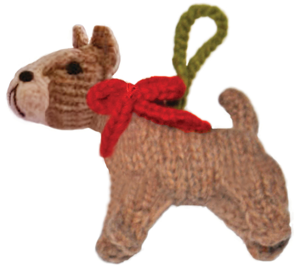 Pitbull Dog Ornament