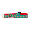 Up Country Pizza Lover Cast Brass Martingale Collar