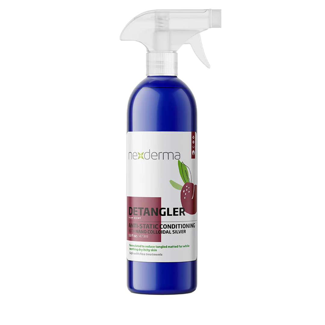 Plum Detangler Spray 16oz by Nexderma