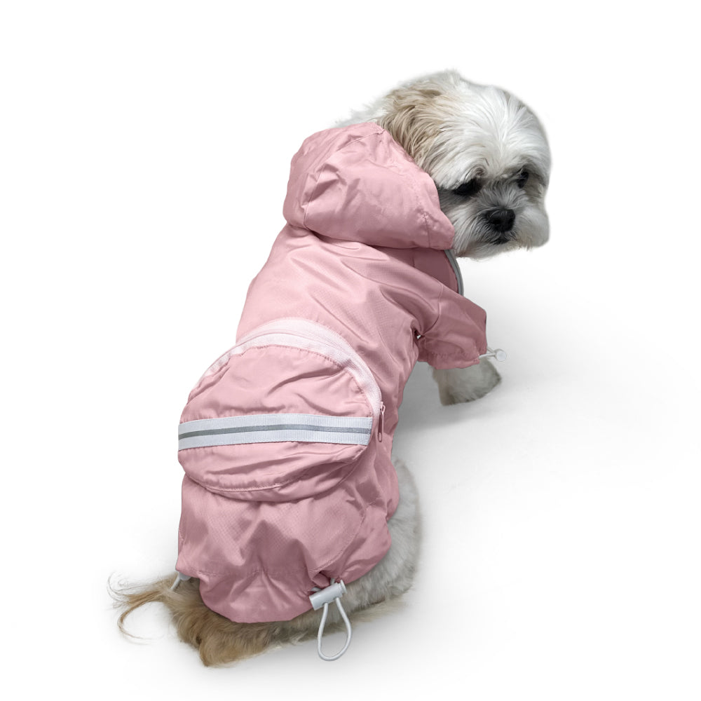 DOGO Pastel Pocket Dog Raincoat
