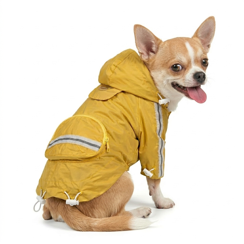 DOGO Pastel Pocket Dog Raincoat