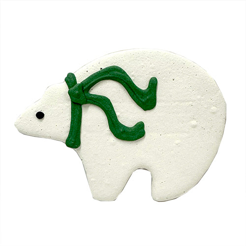 Bubba Rose Polar Bear Dog Treat (Iced Dog Cookie)