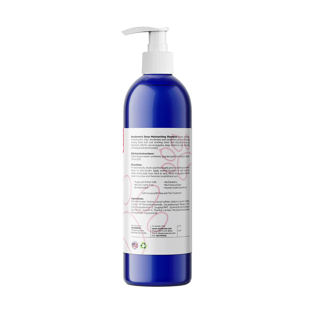 Pomegranate Deep Moisturizing Shampoo 16oz by Nexderma