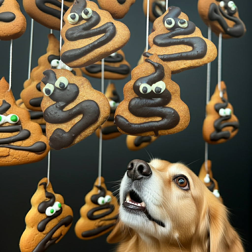 PAWsitively Organic Poop Dog Cookies