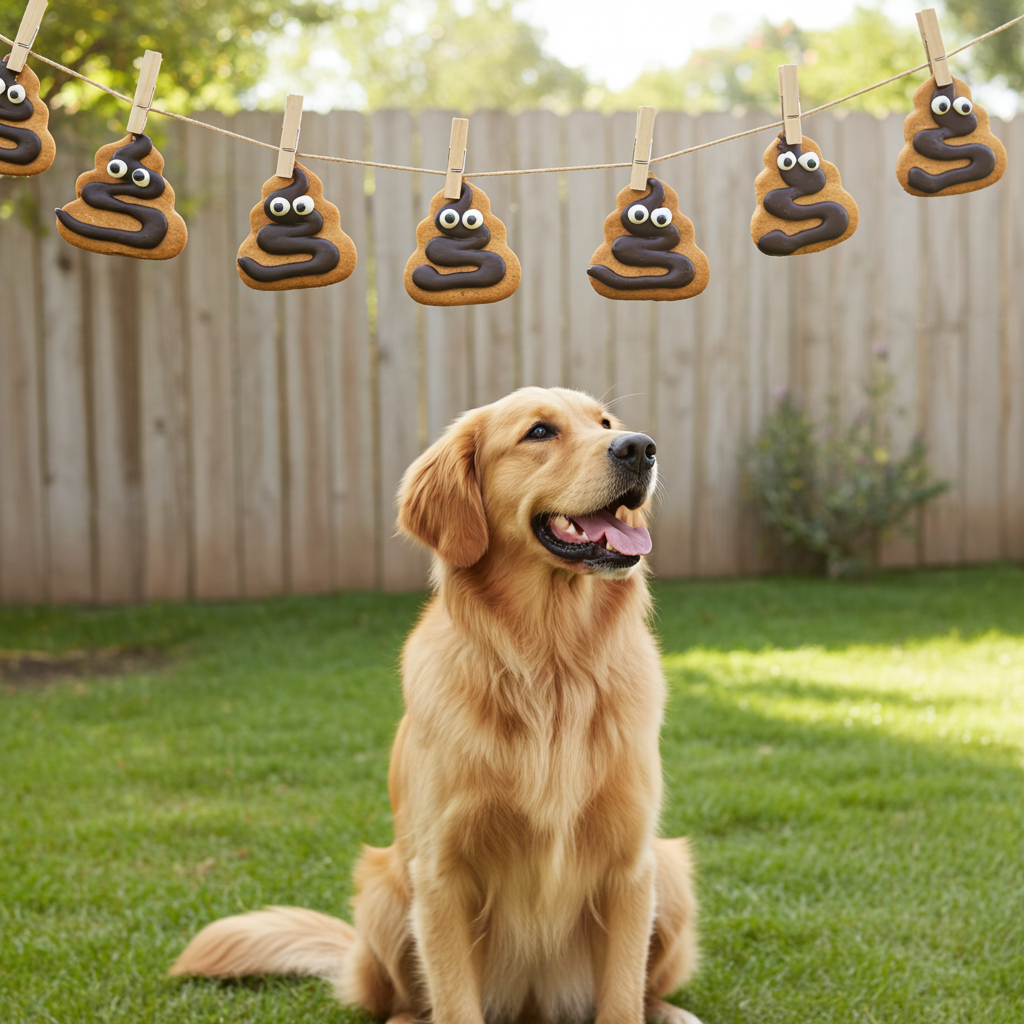 PAWsitively Organic Poop Dog Cookies