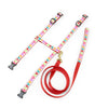 Up Country Pop Hearts Adjustable Cat Harness Set