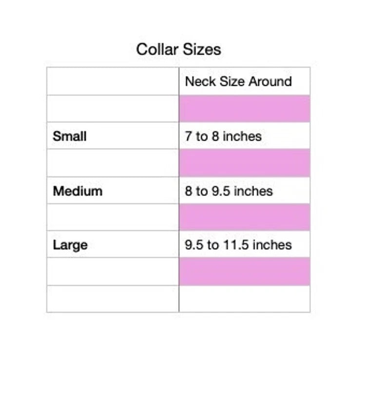 Fashion Collar and Plain Leash Set - Blue with Heart Studs