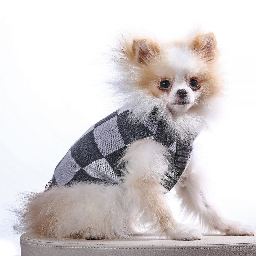 Luxury Coat - Knitwear Grey