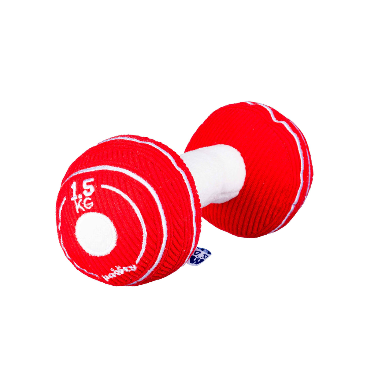 Pawty Dumbbell Plush Dog Toy