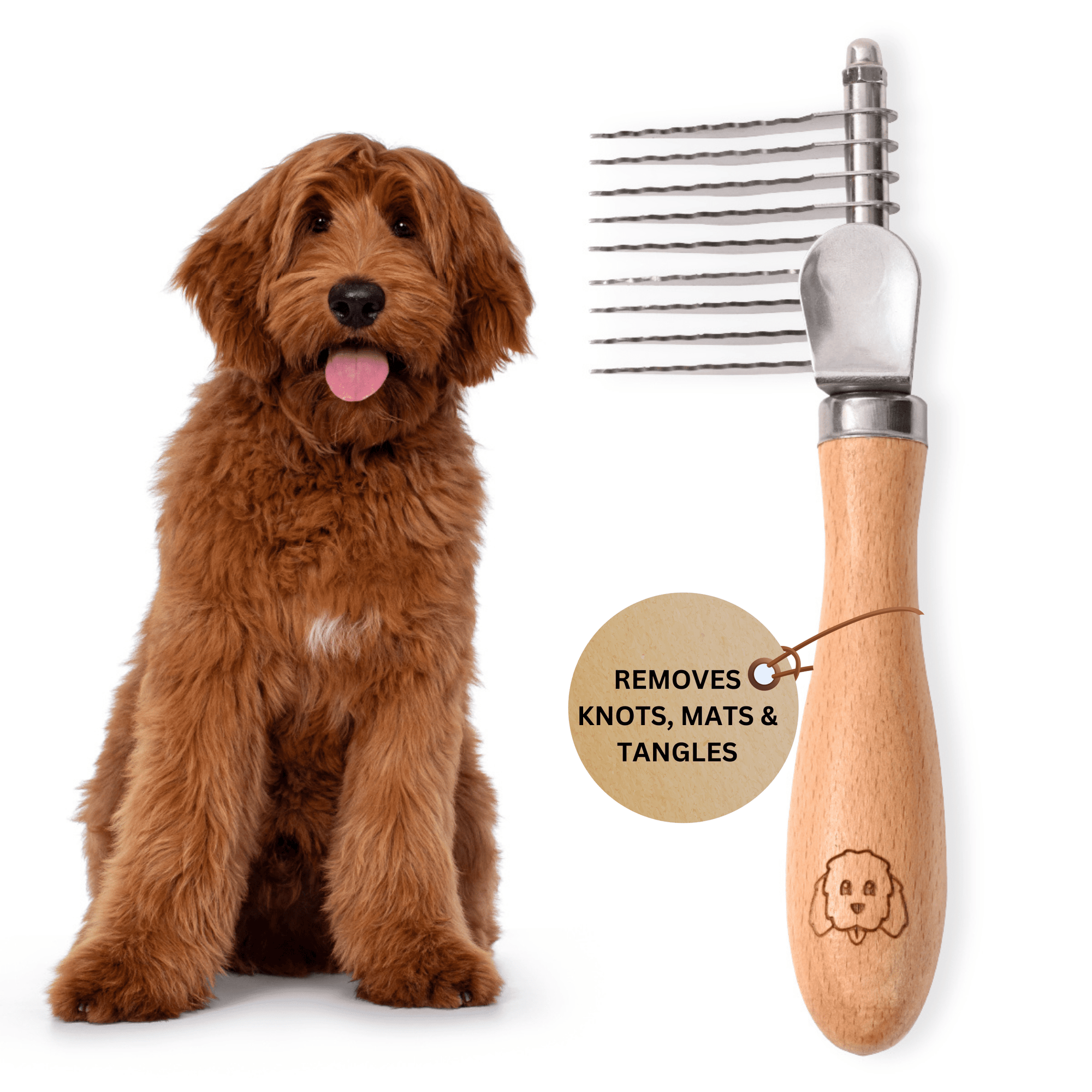 Dematting Rake for Dogs - Dematting Tool