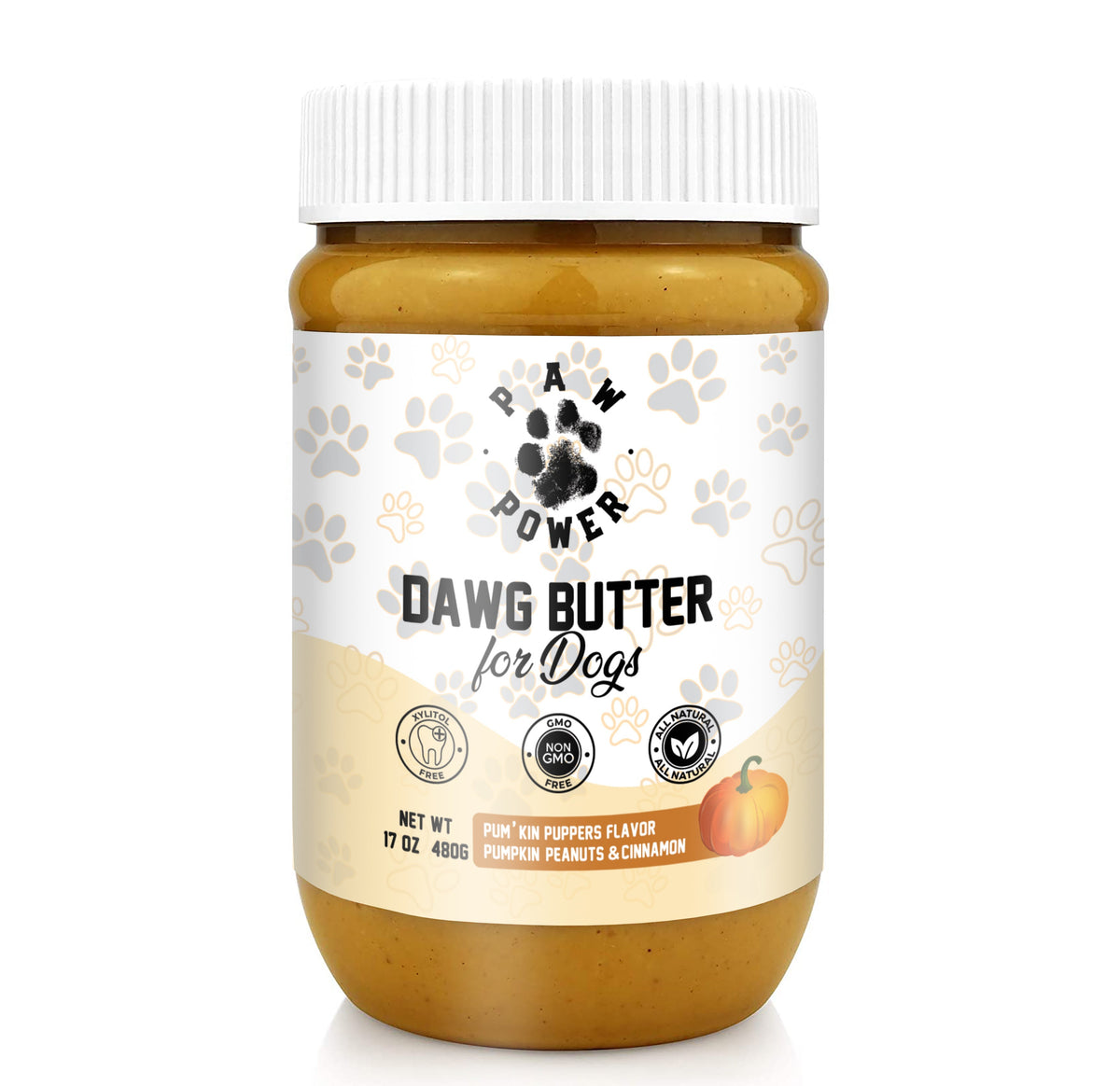 Dawg Butter Pum'kin Puppers Dog Peanut Butter
