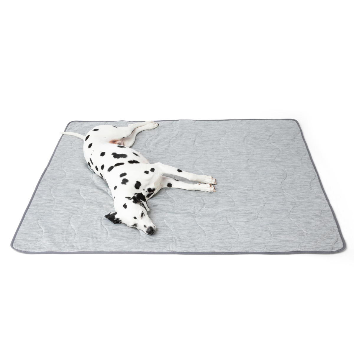 PupChill Cooling Bolster Dog Bed Waterproof Blanket Bundle Arctic Grey
