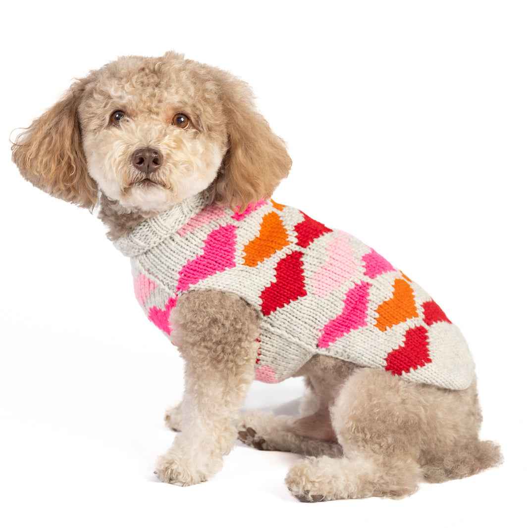 Chilly Dog Puppy Love Knit Wool Dog Sweater