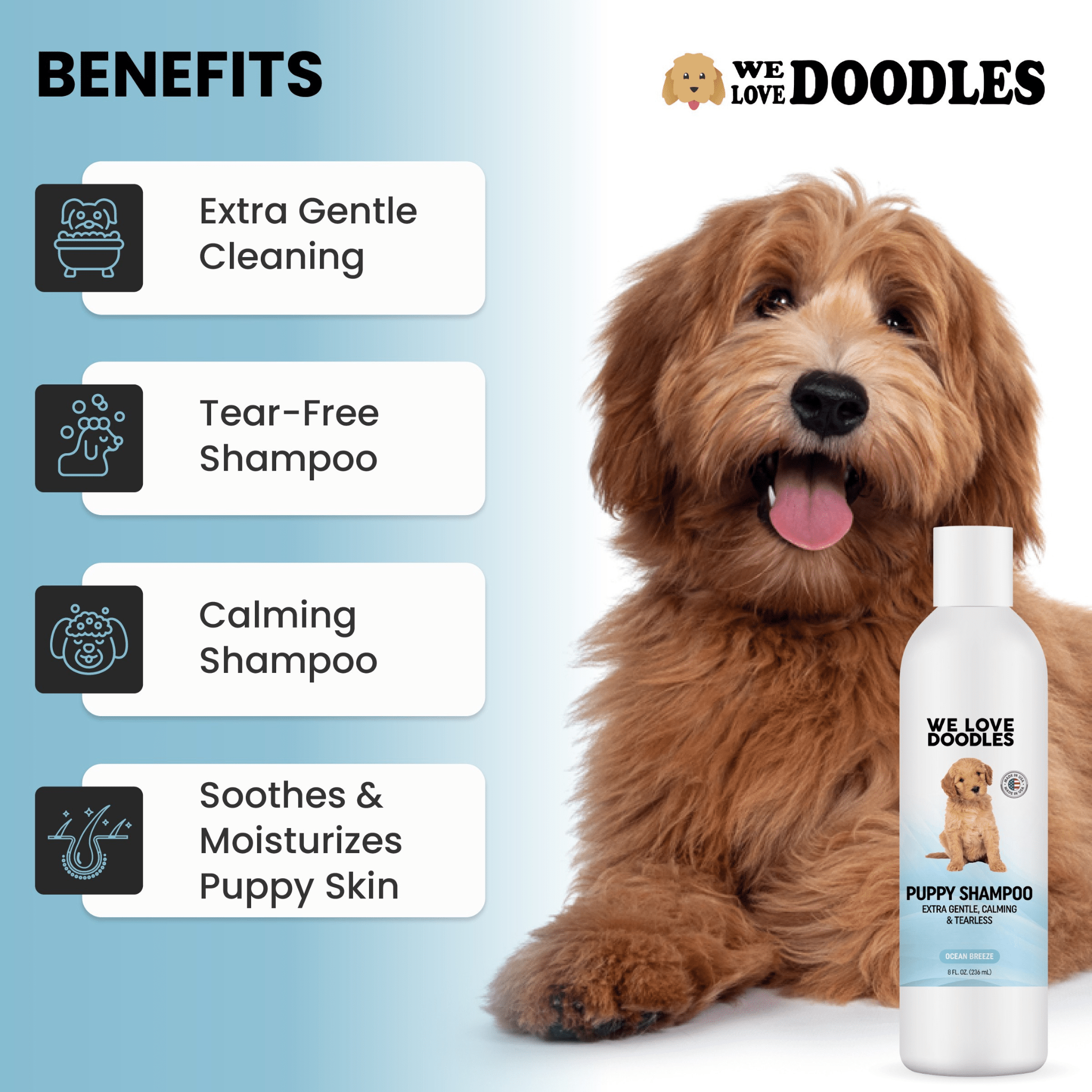 Puppy Shampoo Ocean Breeze