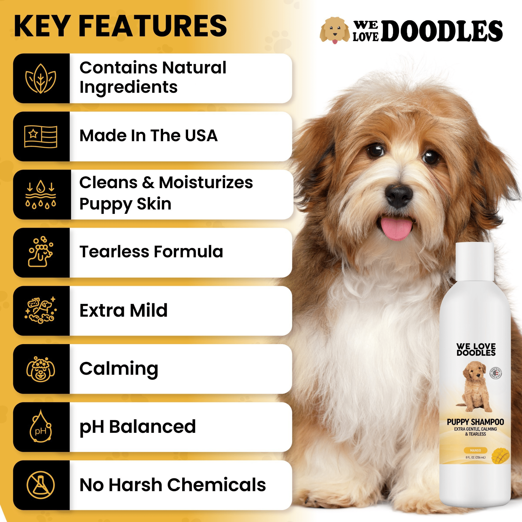 Puppy Shampoo Mango Scent