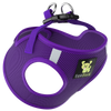 EcoBark Step In Dog Harness - Teacup & Small Breeds- Reflective Soft Mesh Harness for Teacup, Small Dogs and Puppies / Purple