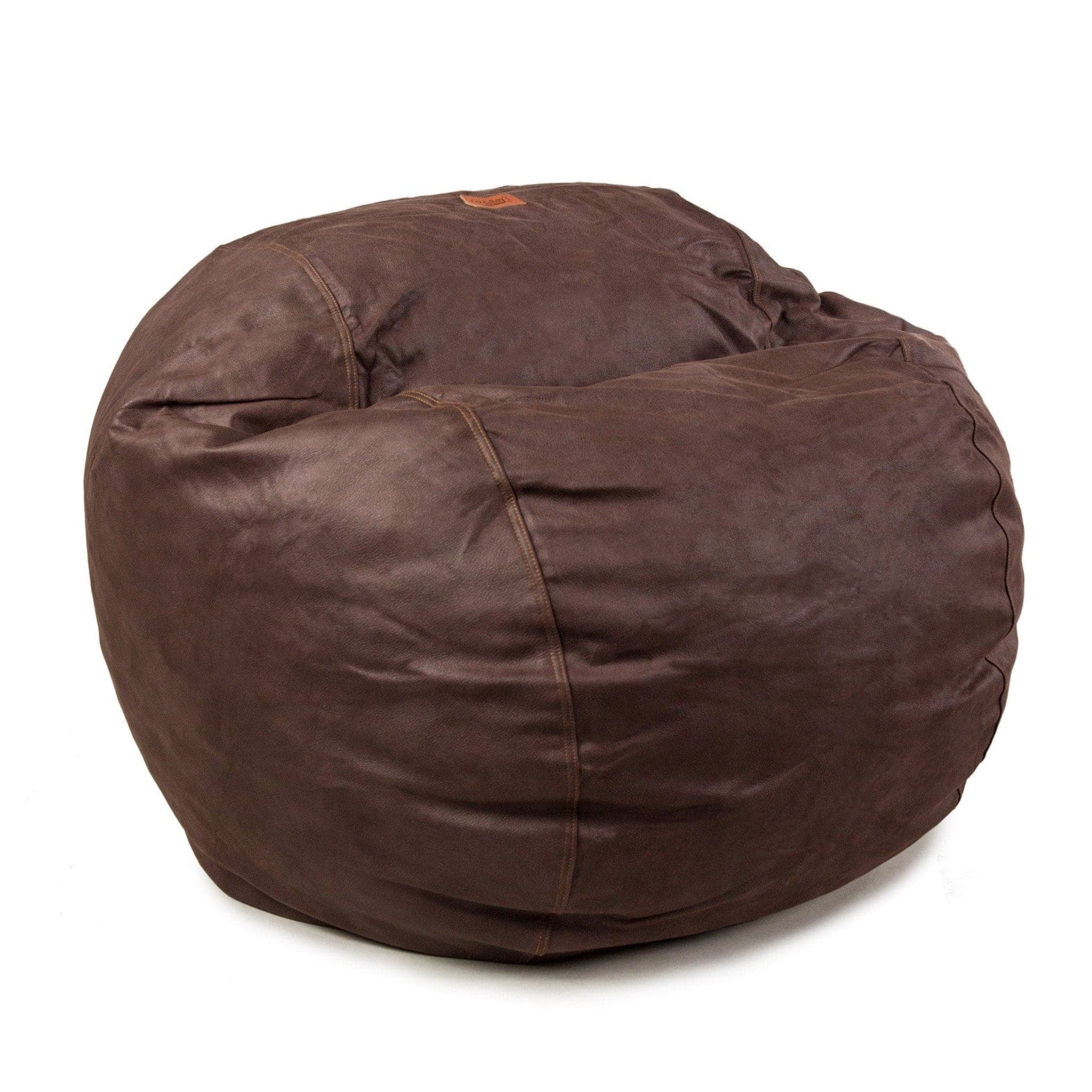 CordaRoy's Queen Faux Leather Convertible Bean Bag Chair