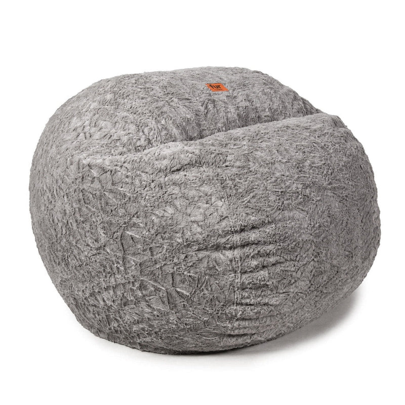CordaRoy's Queen Faux Fur Convertible Bean Bag Chair