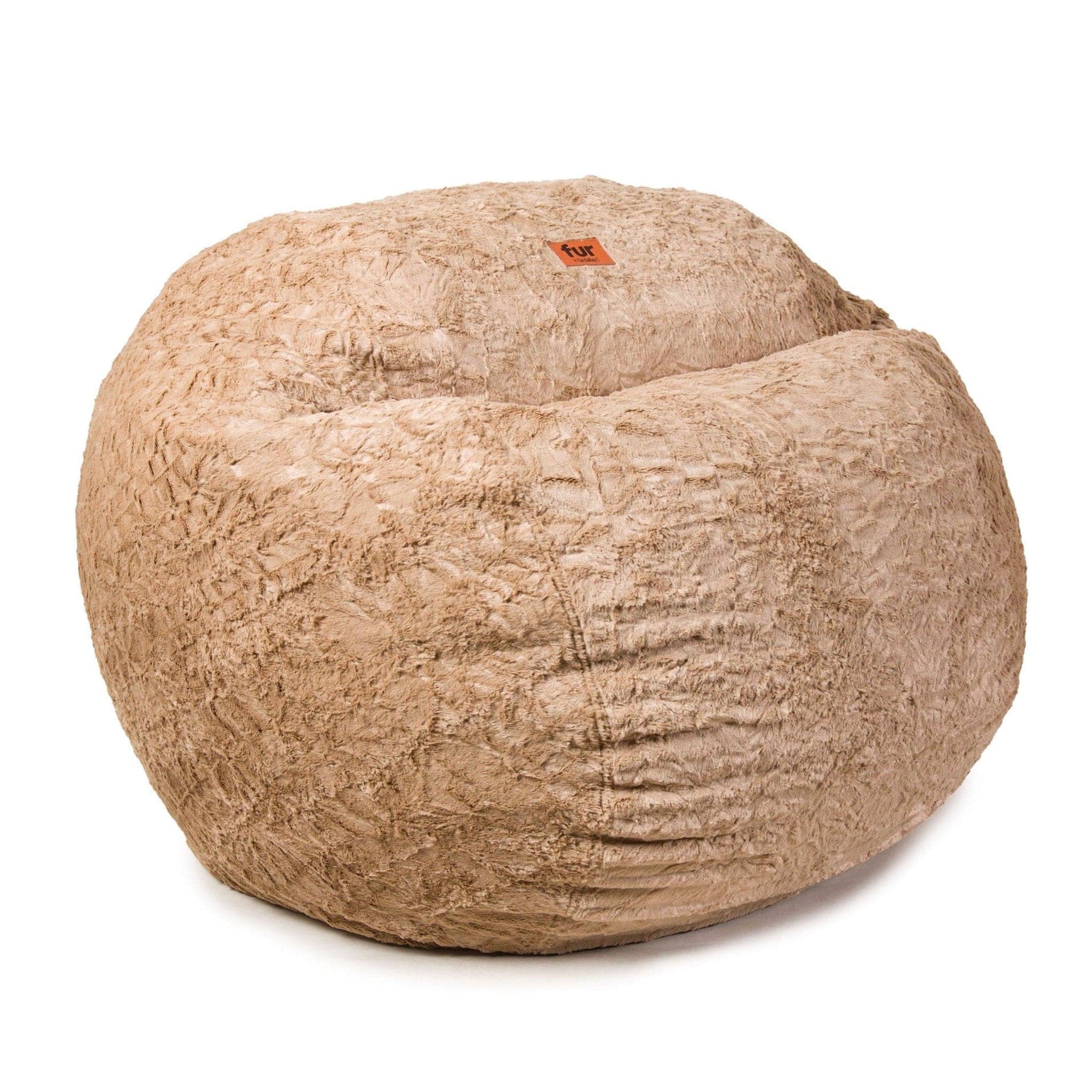 CordaRoy's Queen Faux Fur Convertible Bean Bag Chair