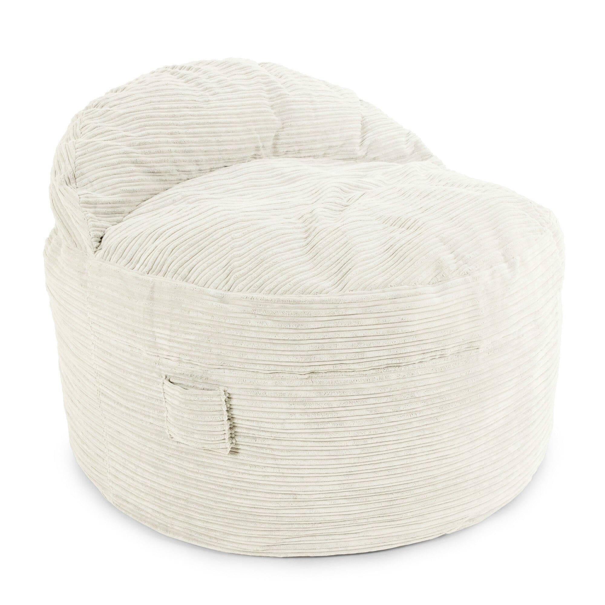 CordaRoy's Queen Terry Corduroy Nest Convertible Bean Bag Chair