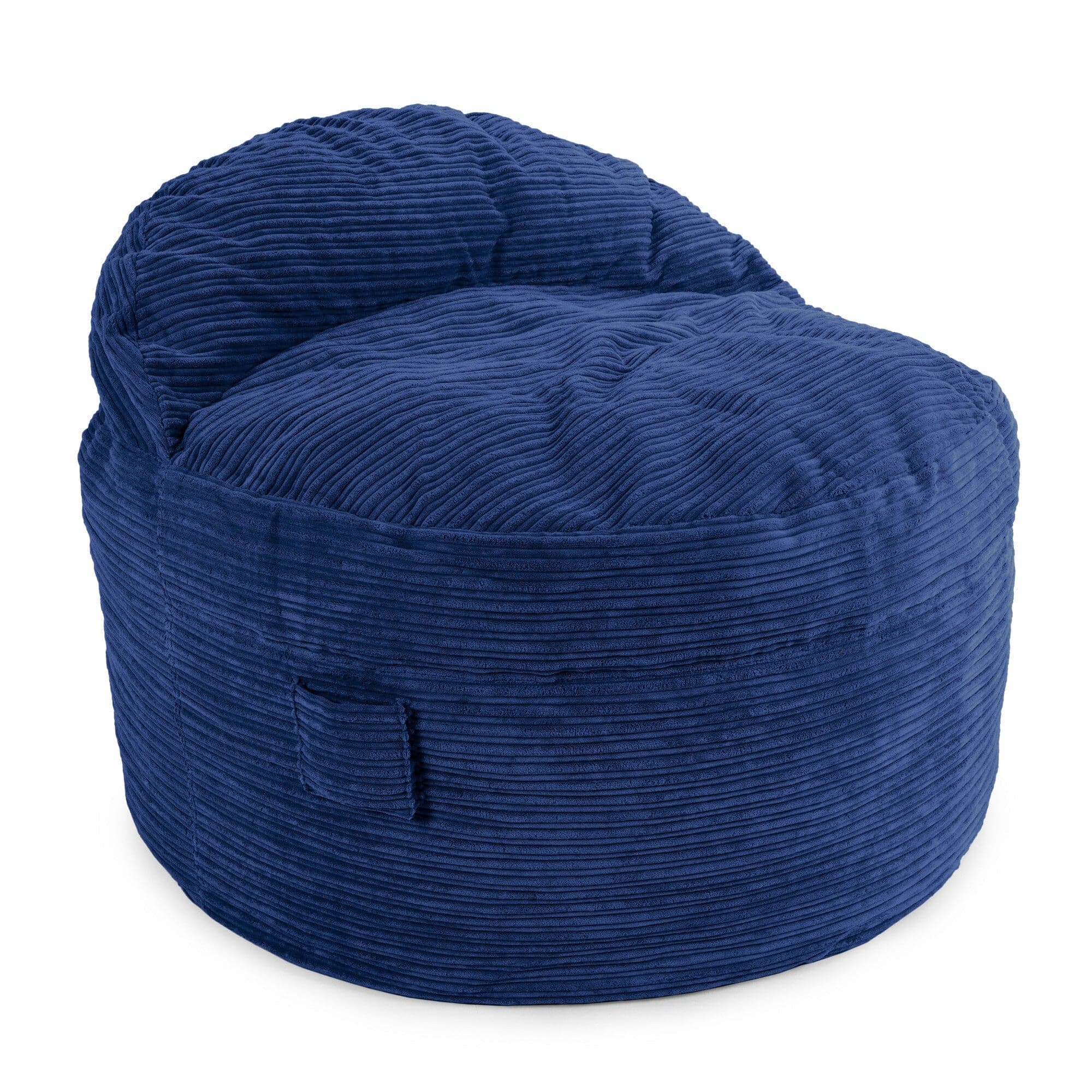 CordaRoy's Queen Terry Corduroy Nest Convertible Bean Bag Chair