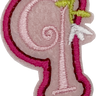 Curly Pink Q- Patch