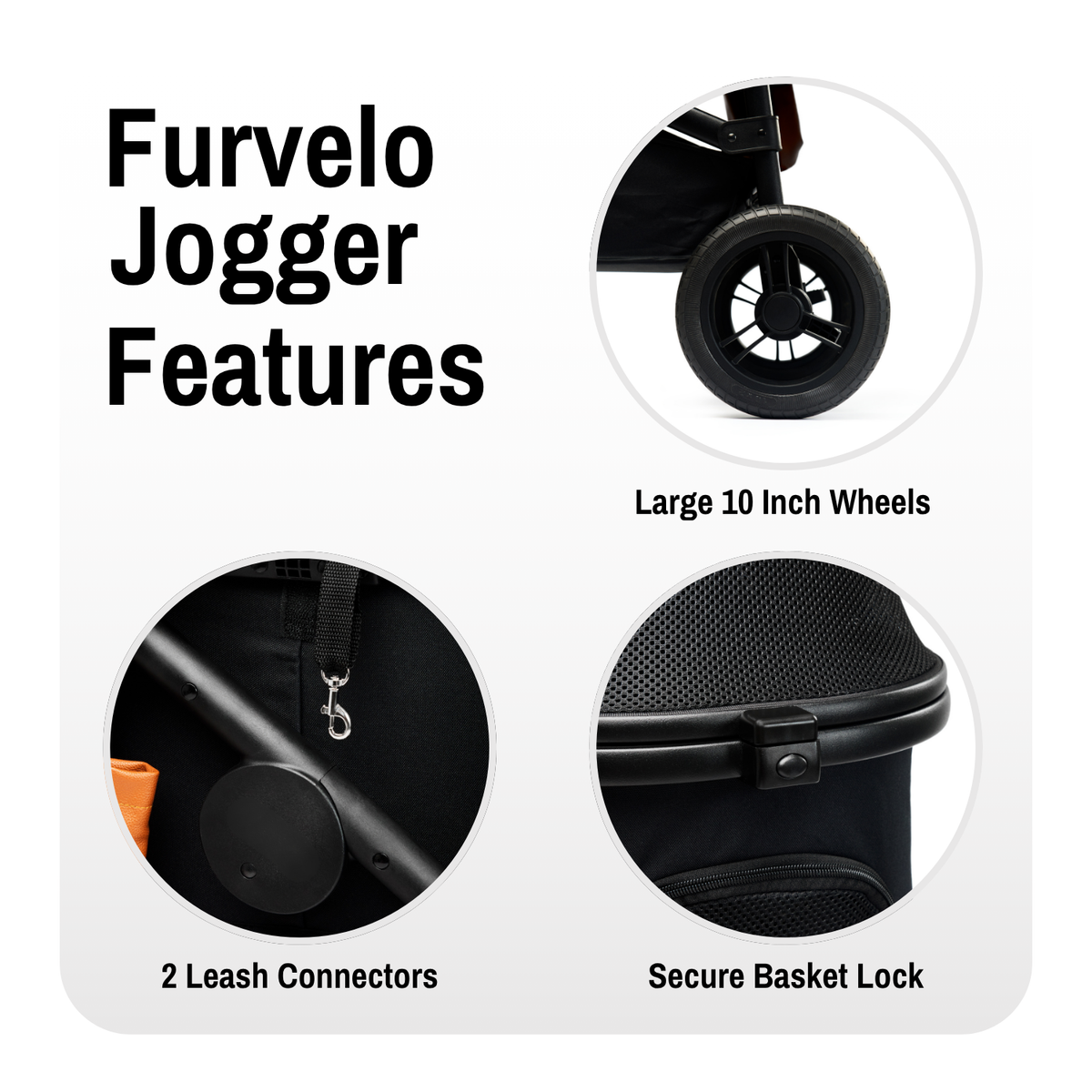 Furvelo Jogger All-Terrain Pet Stroller