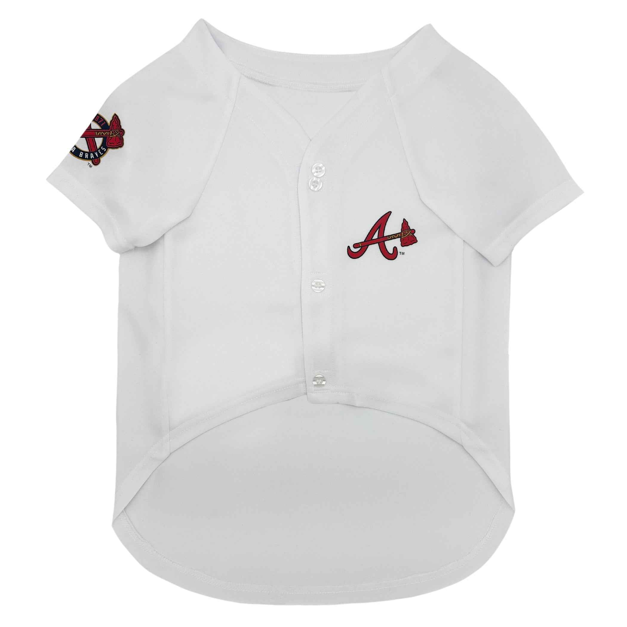 MLB Atlanta Braves Ronald Acuna Jr. Mesh Pet Jersey