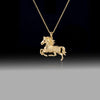 Eternal Gallop Necklace- 925 Sterling Silver