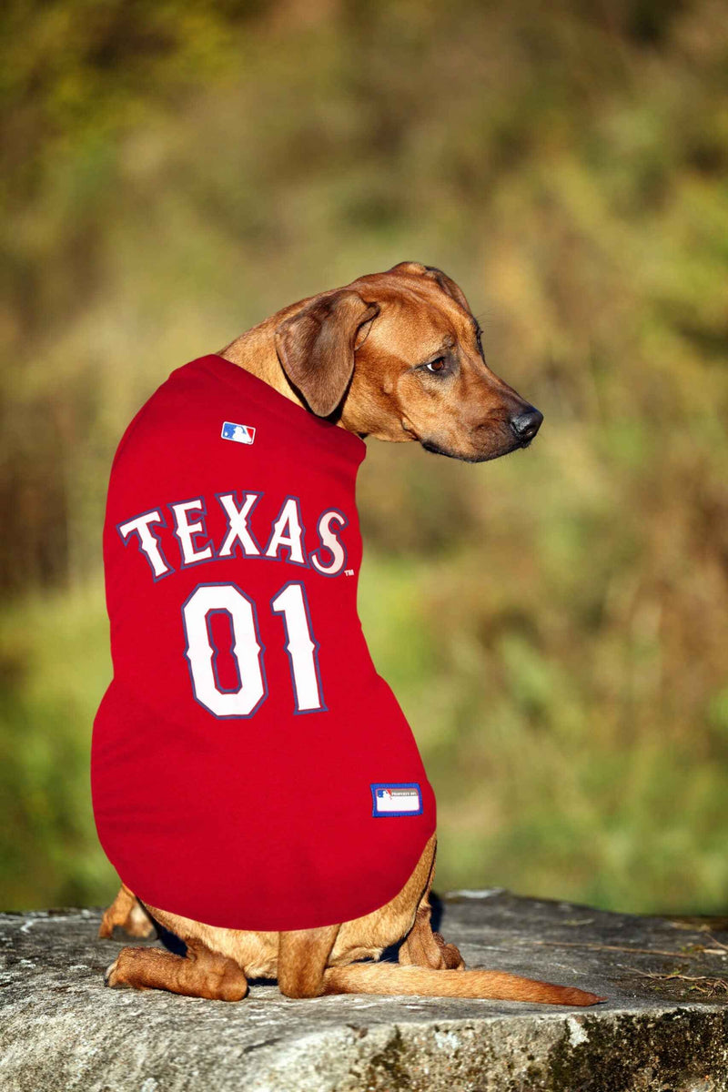 MLB Texas Rangers Mesh Pet Jersey
