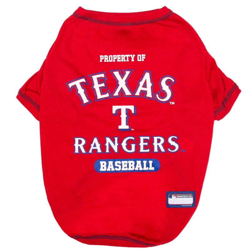 MLB Texas Rangers Dog T-Shirt