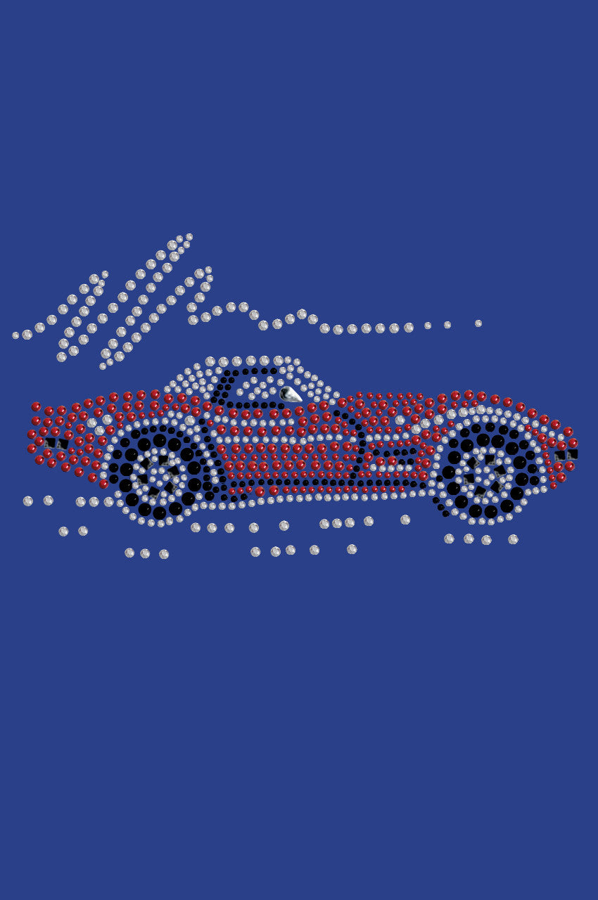 Red Corvette - Womens T-shirt