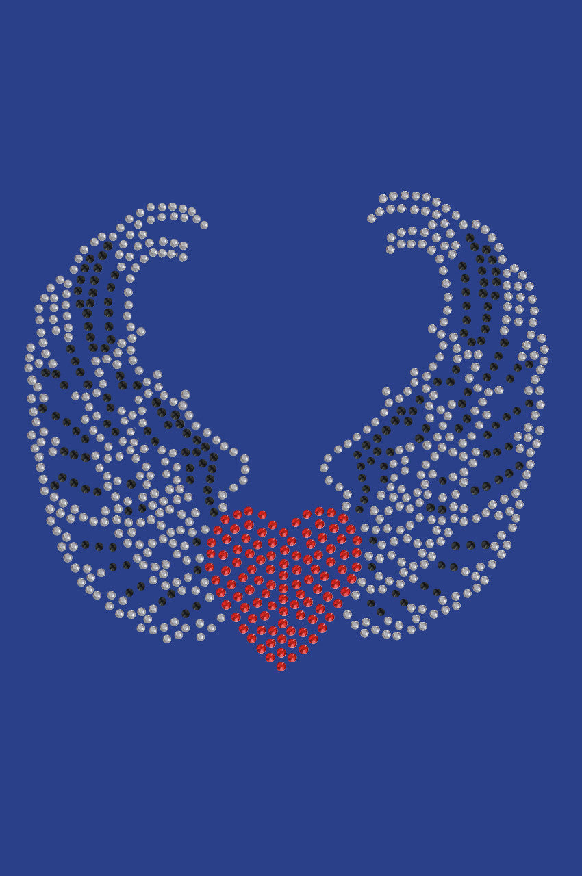 Heart with Wings 1 - Womens T-shirt