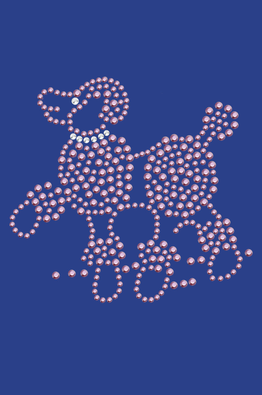 Poodle (Pink Rhinestuds) - bandana