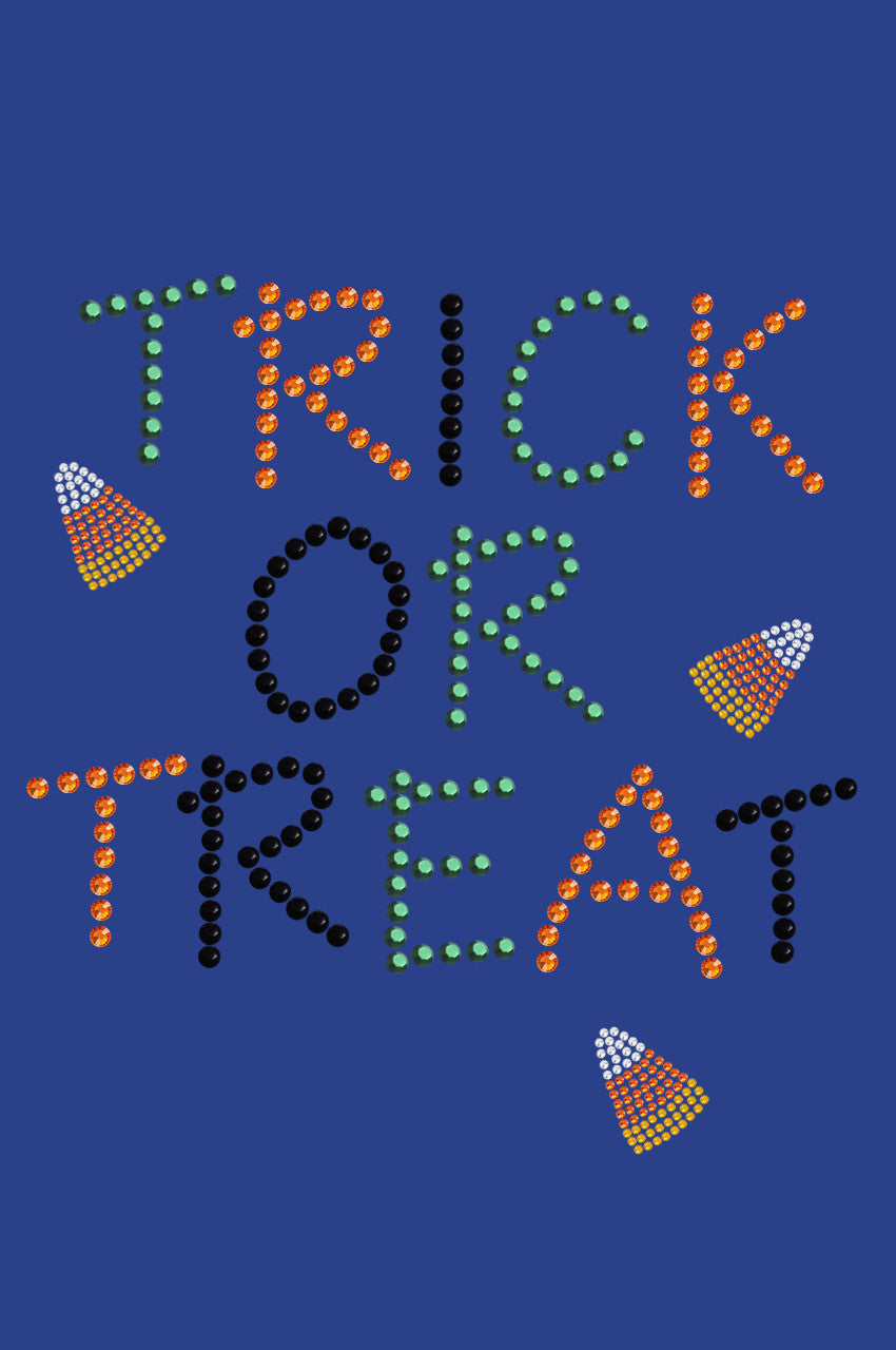 Trick or Treat with Candy Corn Bandanna