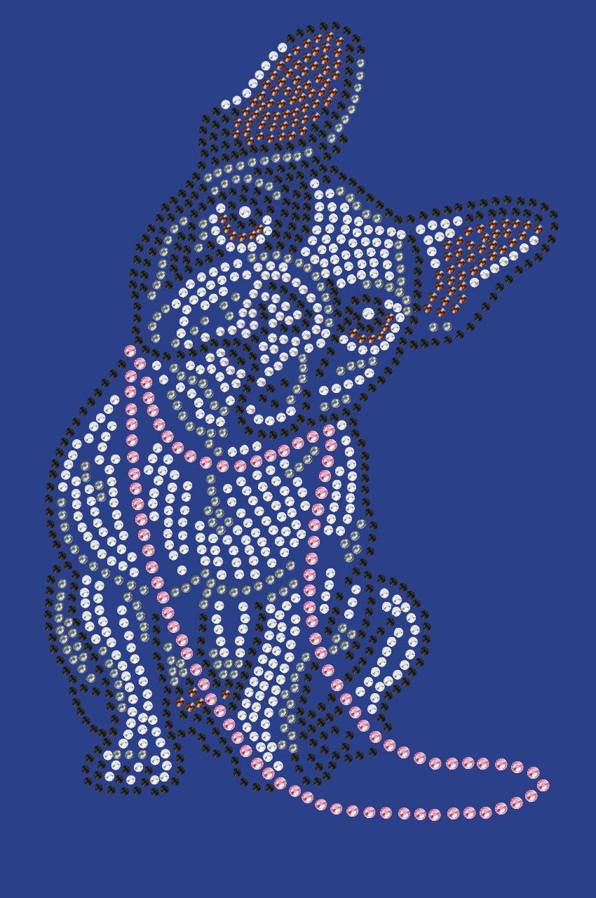 French Bull Dog with Necklace - Womens Tee