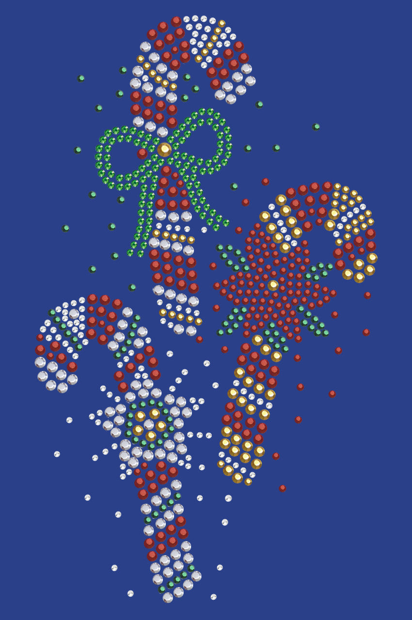 Candy Canes - Womens T-shirt