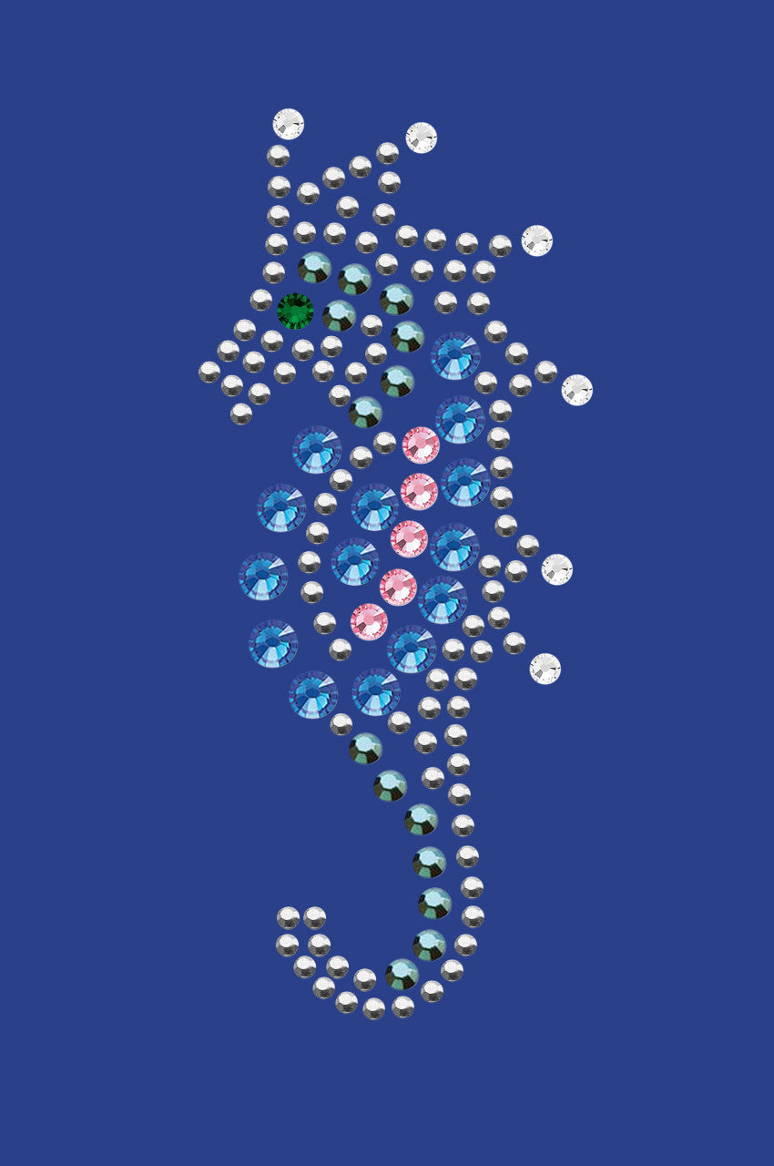 Seahorse (Blue) - Bandanna